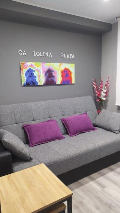 Ferienwohnung Ca Lolina Playa Gijón Exterior foto
