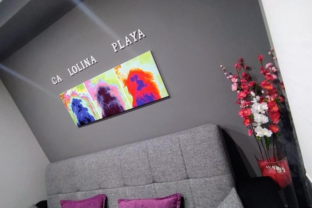 Ferienwohnung Ca Lolina Playa Gijón Exterior foto